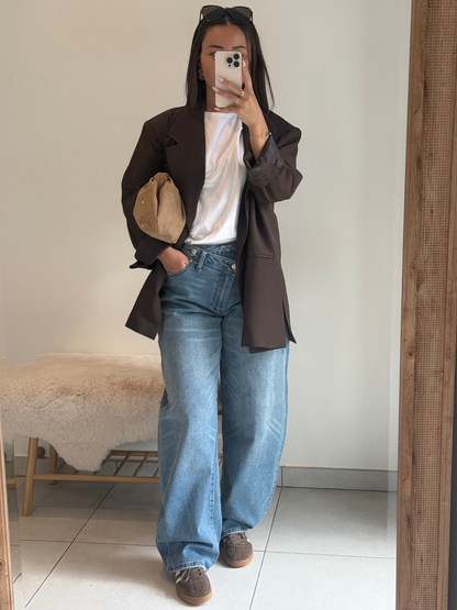 Blazer Maëlys – Chocolat