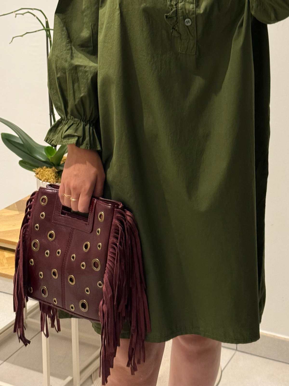 Sac à Franges Bordeaux