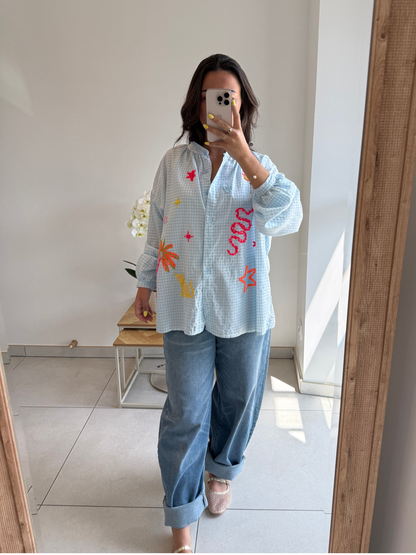Chemise Marina Bleu Ciel