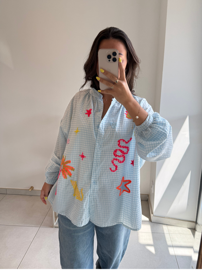 Chemise Marina Bleu Ciel