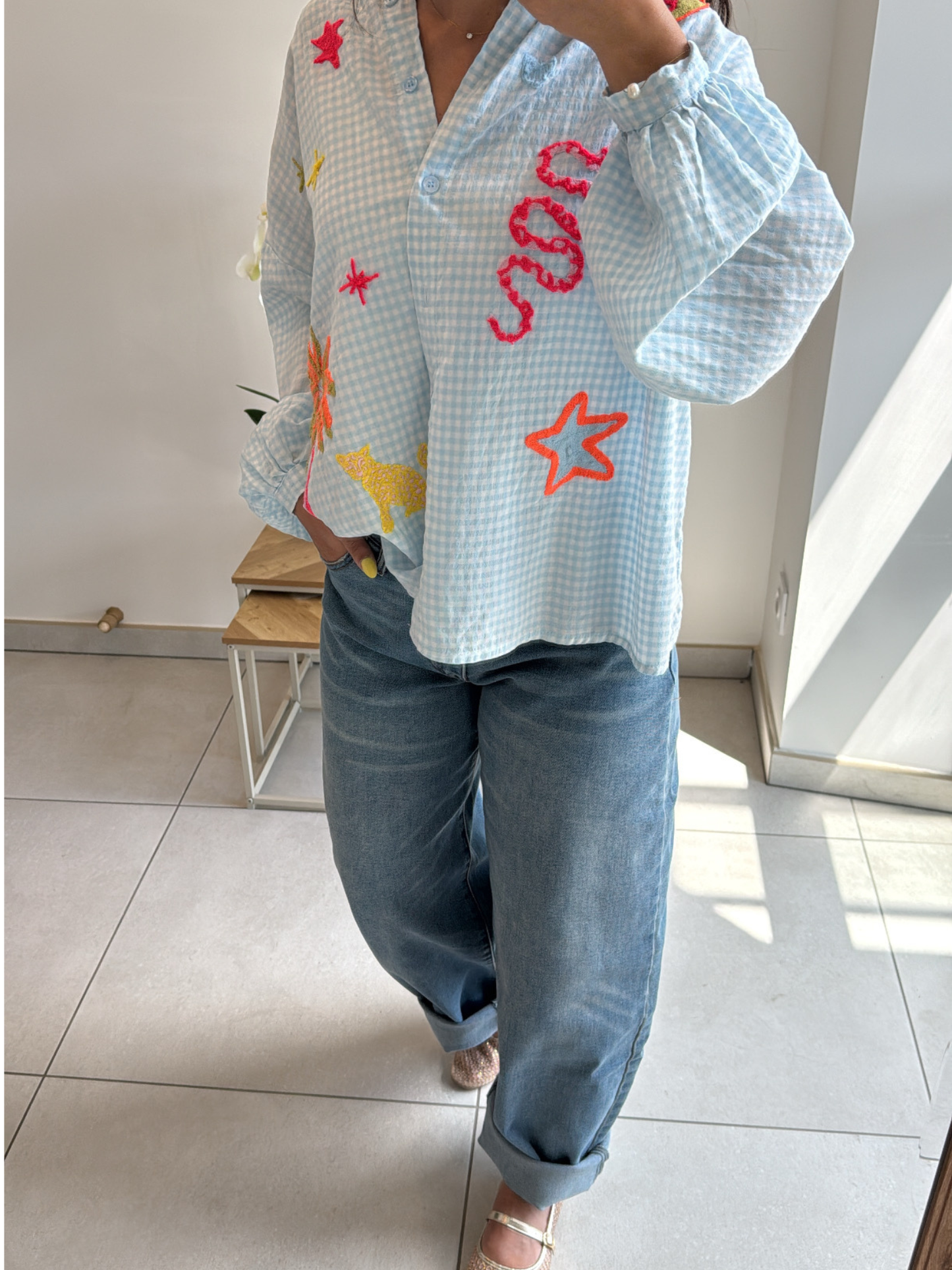 Chemise Marina Bleu Ciel
