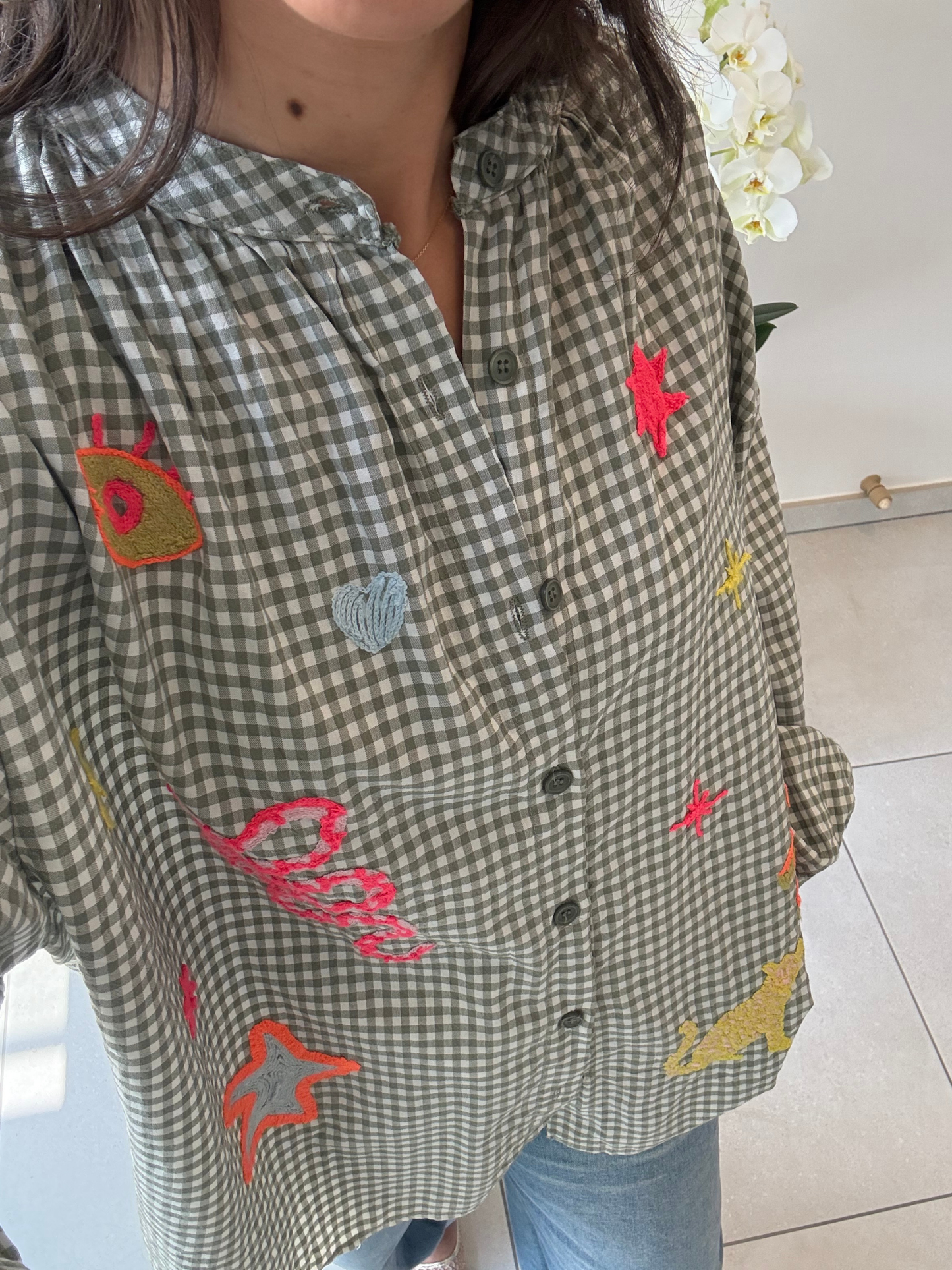 Chemise Marina Kaki
