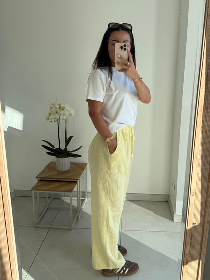 Pantalon Livia – Gaze de coton