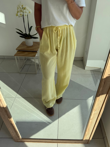 Pantalon Livia – Gaze de coton