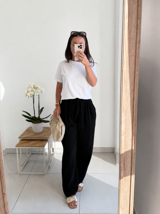 Pantalon Livia – Gaze de coton