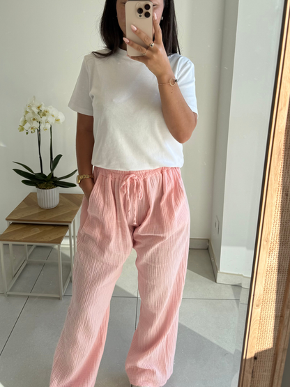 Pantalon Livia – Gaze de coton