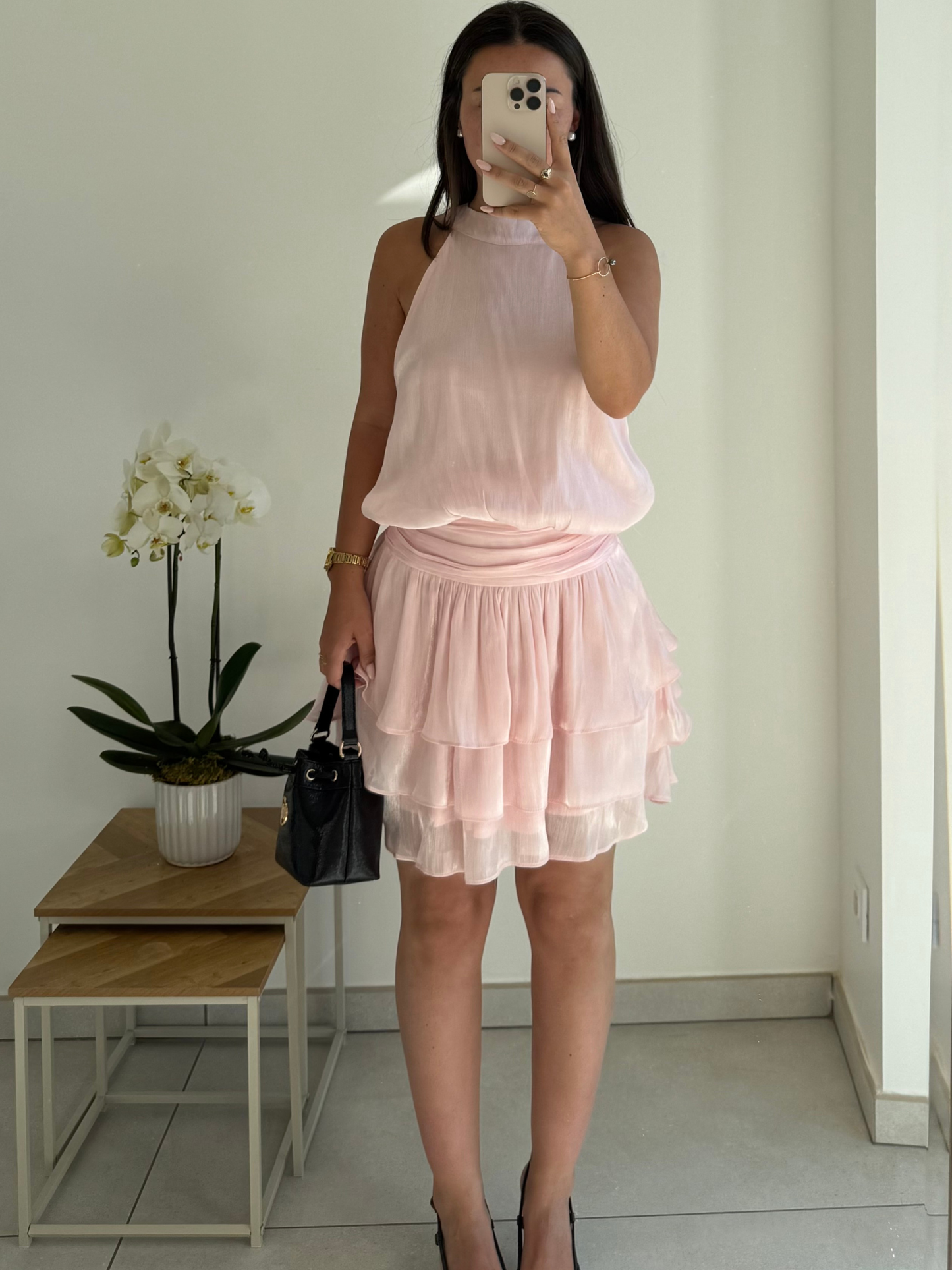 Robe Céleste – Rose pâle