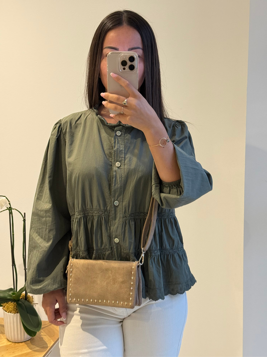 Pochette Taupe